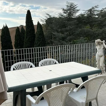 M213 - Marcelli, Trilocale Con Ampio Terrazzo Panoramico Apartmán *