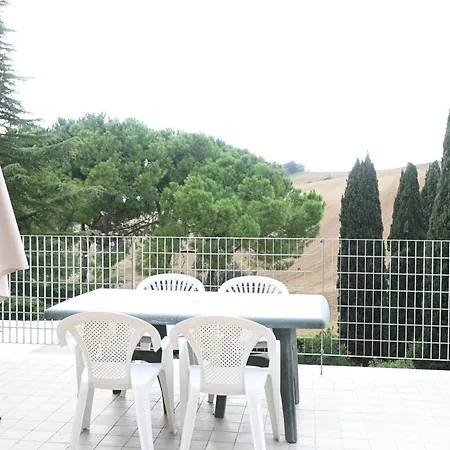 M213 - Marcelli, Trilocale Con Ampio Terrazzo Panoramico Apartmán